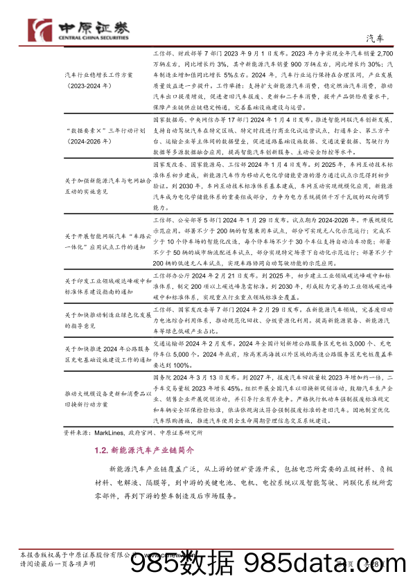 汽车行业：新能源汽车产业链分析之河南概况-240520-中原证券插图5