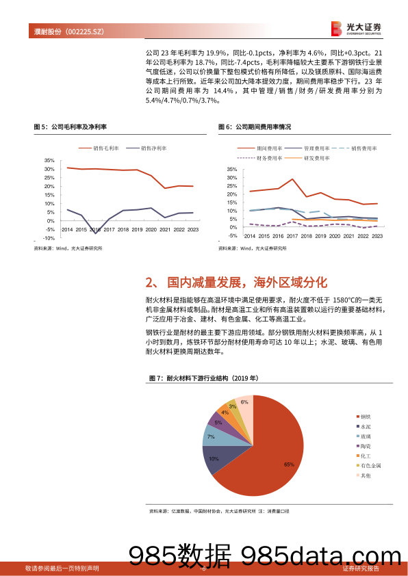 濮耐股份(002225)首次覆盖报告：国内耐材出海先行者，矿山有望打开成长空间-240521-光大证券插图5