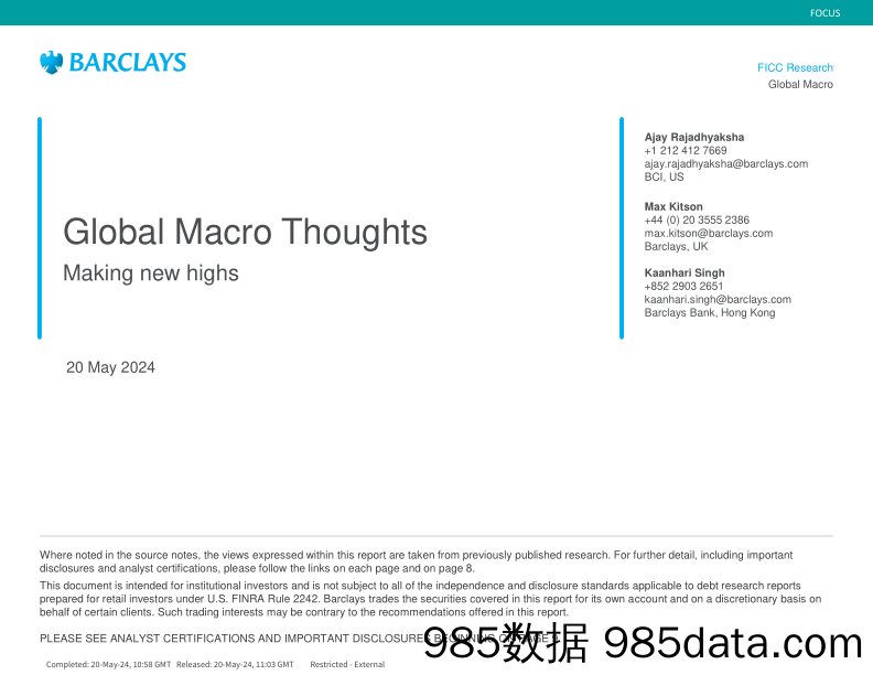 Barclays_Global_Macro_Thoughts_Making_new_highs