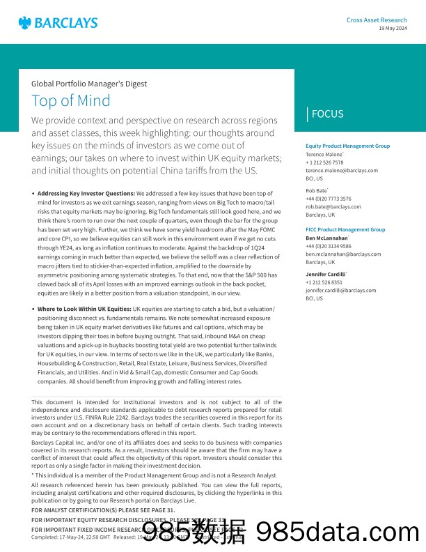 Barclays_Global_Portfolio_Manager_s_Digest_Top_of_Mind