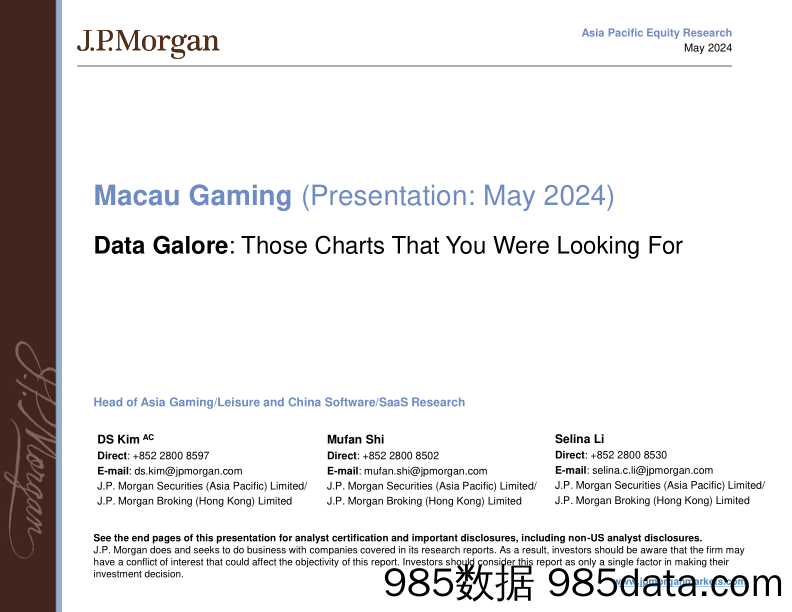 JPMorgan-Macau Gaming Data Galore Those Charts That You Were Looking...-108299000