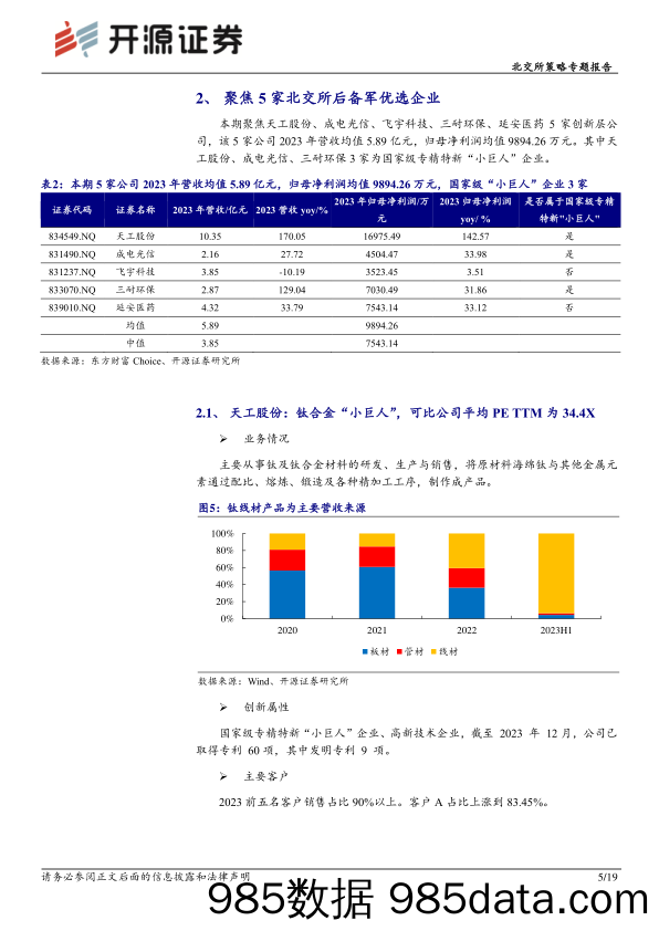 北交所策略专题报告：北交所后备军优选系列，本期可关注天工股份、成电光信等-240526-开源证券插图4