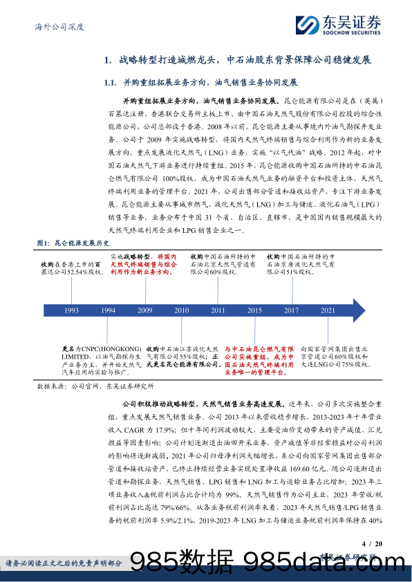 昆仑能源(00135.HK)中石油之子风鹏正举，随战略产业转移腾飞-240531-东吴证券插图2