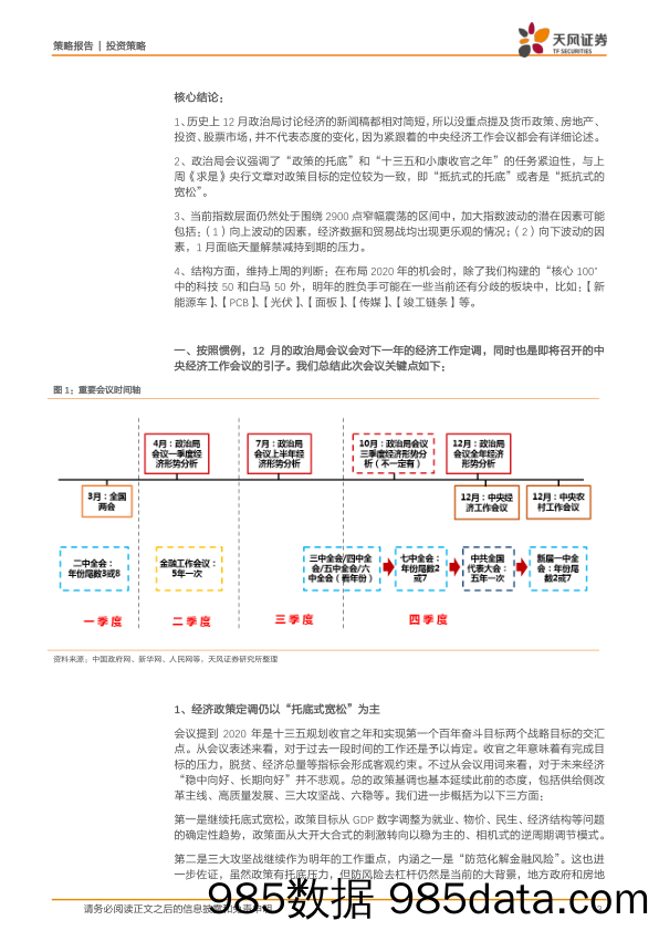 2019-12-09_策略报告_策略：《政治局》透露的信息和影响市场整体格局的两个因素_天风证券插图2