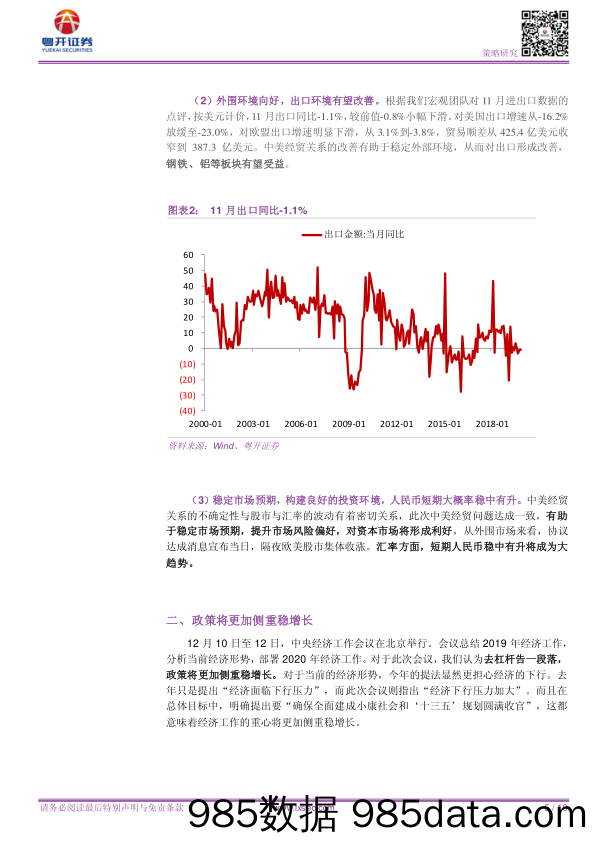 2019-12-16_策略报告_【粤开策略大势研判】中美经贸关系向好助力沪指向3300点区域迈进_粤开证券插图4