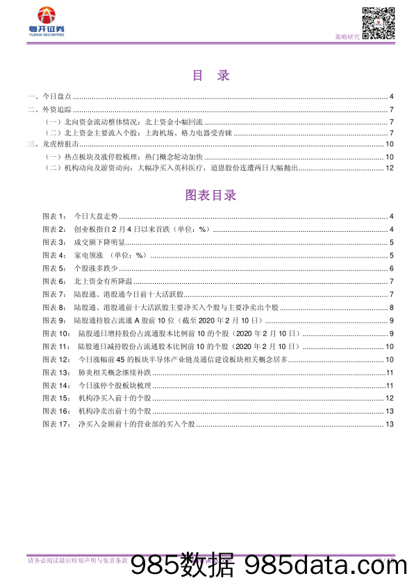 2020-02-11_策略报告_【粤开策略资金面日报】外资小幅回流，板块轮动加快_粤开证券插图2