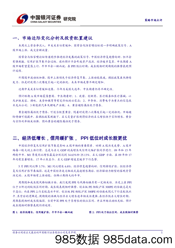 2020-06-21_策略报告_策略点评：仍存不确定性，结构性行情中把握机会_中国银河证券插图3