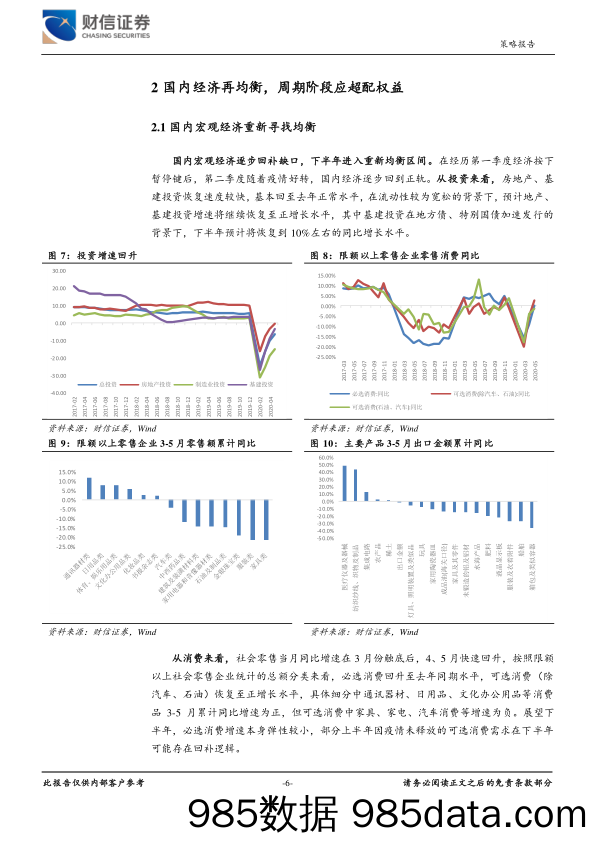 2020-06-30_策略报告_2020年第三季度宏观策略报告：溢出的流动性追逐稀缺的确定性将继续维持_财信证券插图5