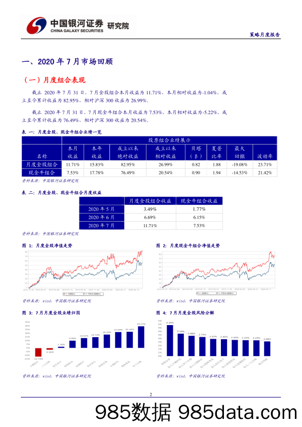 2020-08-04_策略报告_2020年8月份策略月度报告：利好风险资产的市场环境没有转变，关注基本面相对优势_中国银河证券插图3