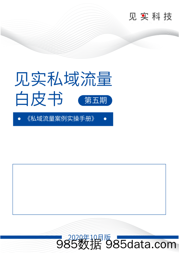 2020-10-27_策略报告_见实私域流量白皮书第五期：《私域流量案例实操手册》_北京见实科技