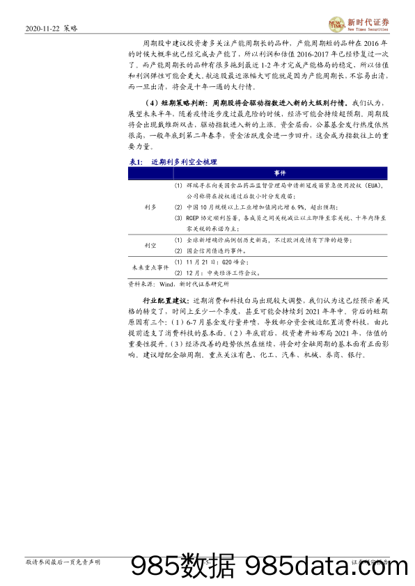 2020-11-23_策略报告_策略周报：周期才刚起步_新时代证券插图4