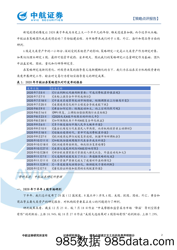 2021-01-04_策略报告_策略点评报告：2020H2我们做了哪些重要的判断_中航证券插图1