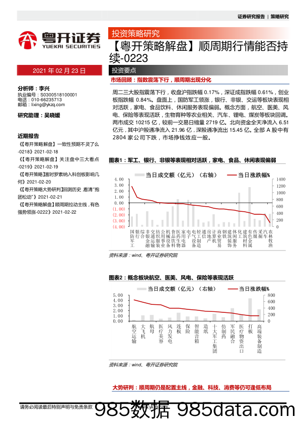 2021-02-23_策略报告_【粤开策略解盘】顺周期行情能否持续_粤开证券