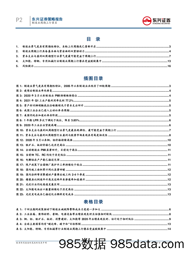 2021-04-20_策略报告_A股策略：制造业周期上行重启_东兴证券插图1