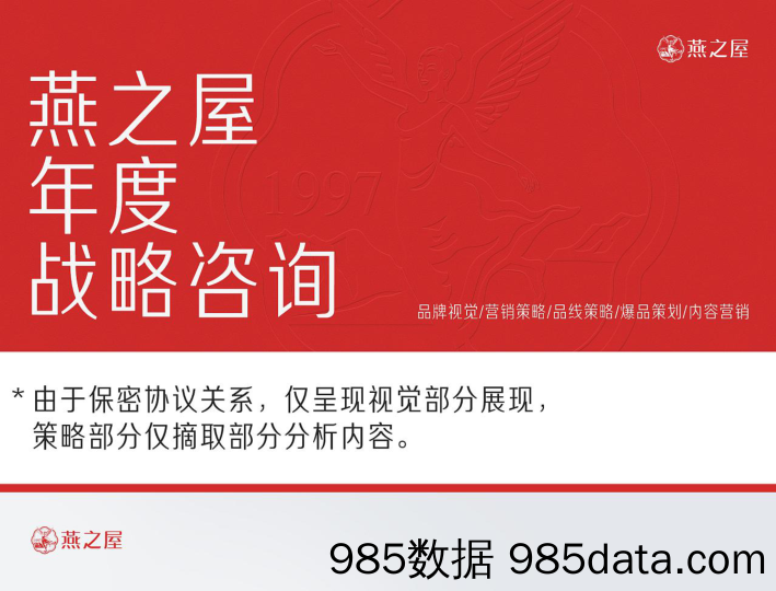 【年度营销案例与规划】即食燕窝品牌滋补品2024年度战略咨询方案