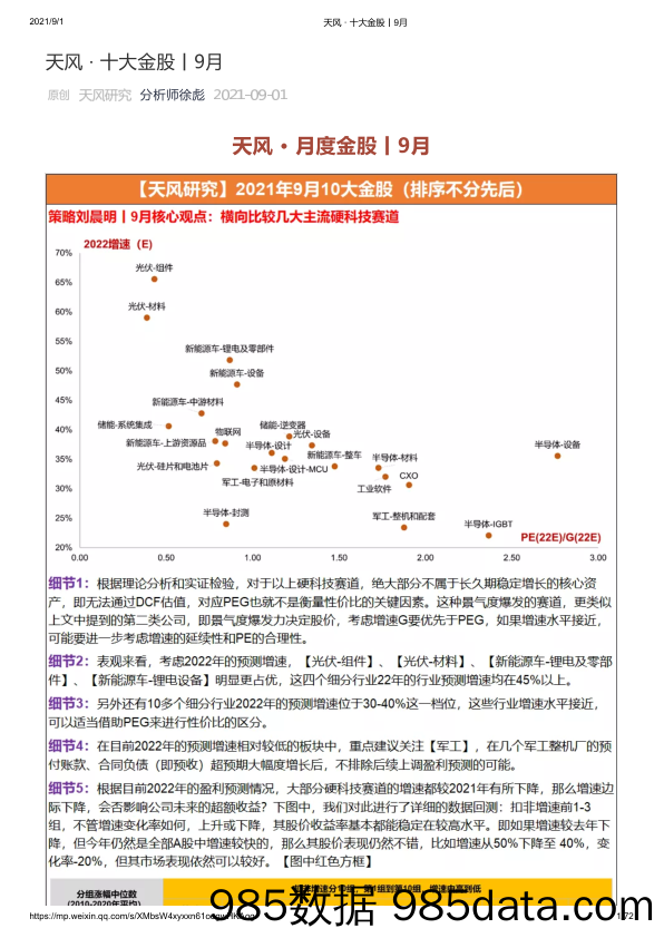 2021-09-03_策略报告_天风·十大金股 9月_天风证券