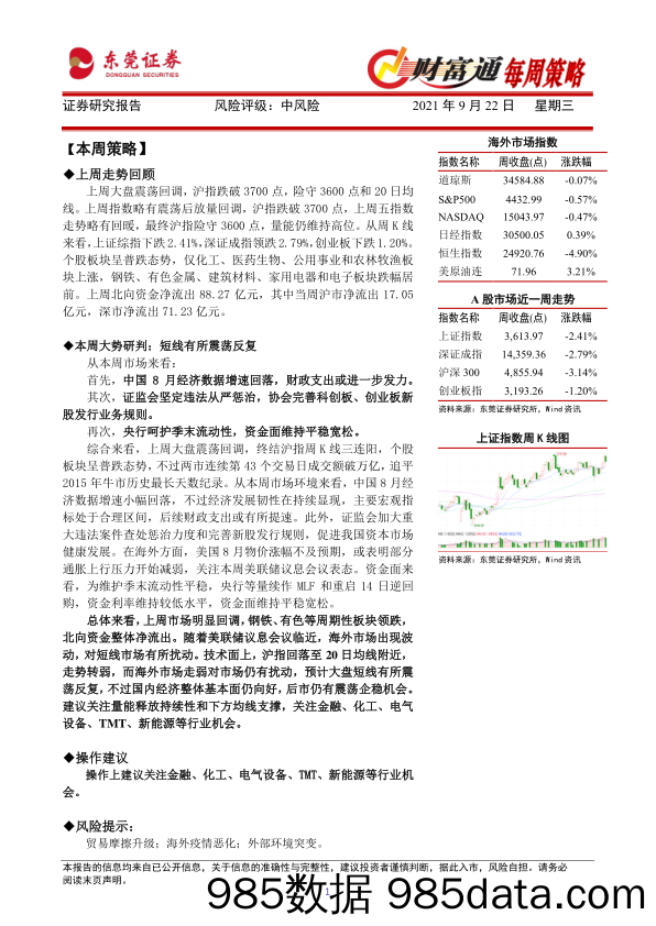 2021-09-22_策略报告_财富通每周策略_东莞证券