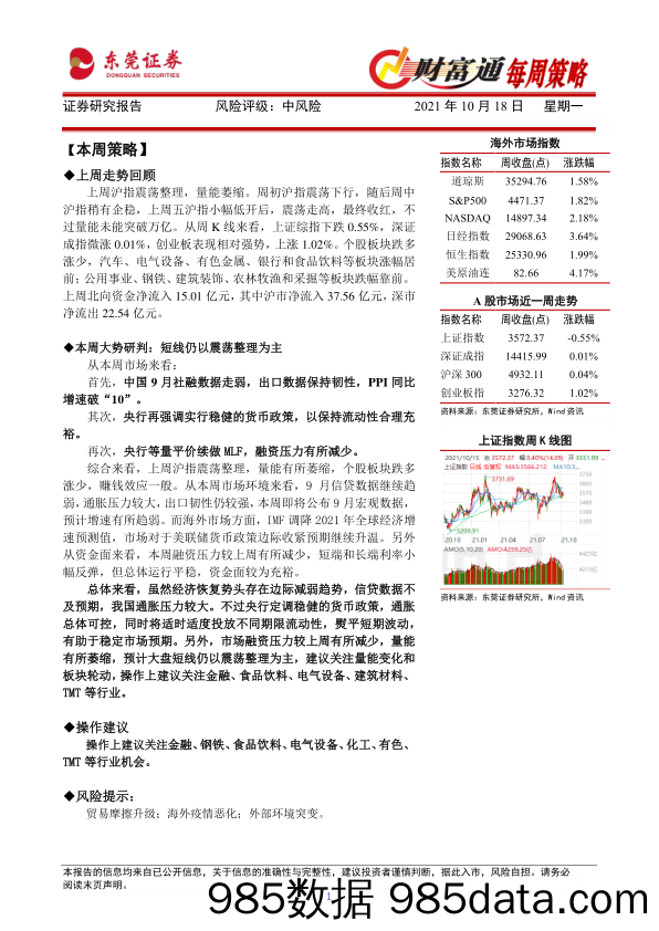 2021-10-18_策略报告_财富通每周策略_东莞证券