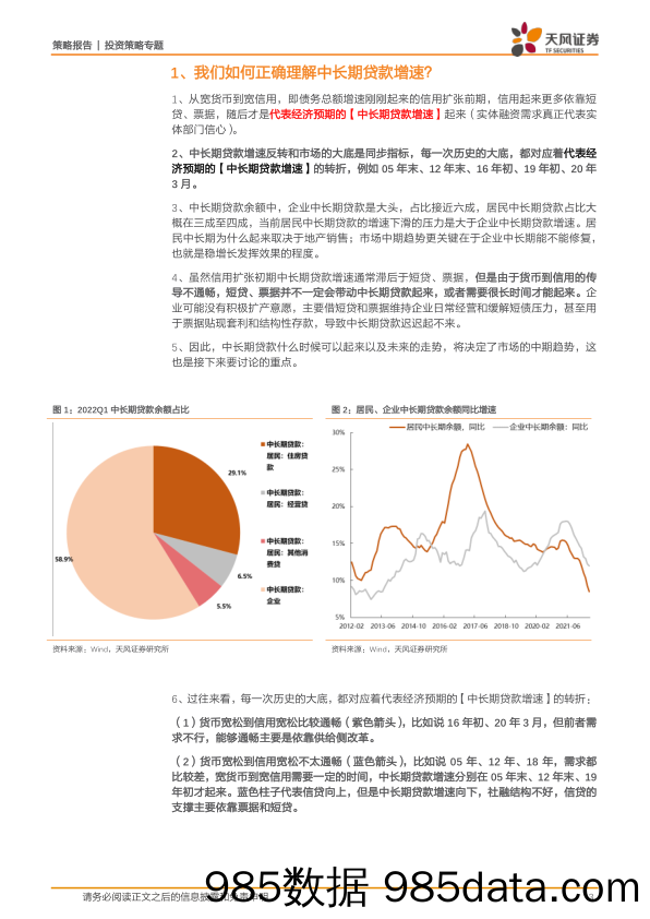 策略专题：历史上票据飙升、但中长期贷款羸弱，市场如何表现？_天风证券插图2