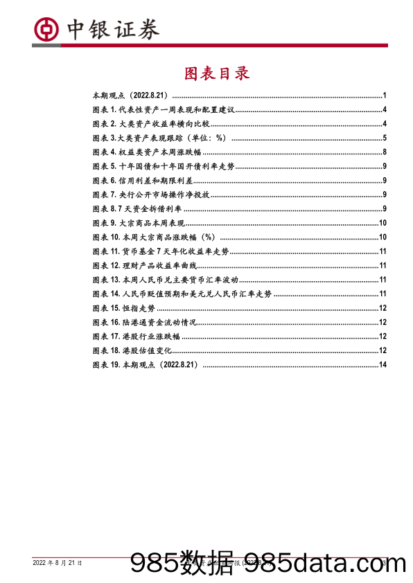 大类资产配置周报：气候异常引起的经济数据疲弱在8月仍将持续_中银国际证券插图2