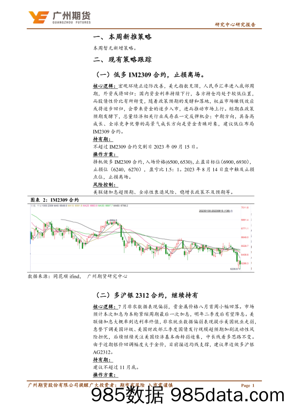 策略周报：新增关注空纯碱01合约策略_广州期货插图3