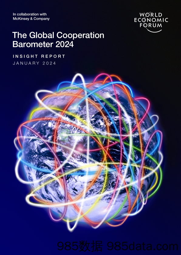 2024年全球合作晴雨表WEF_The_Global_Cooperation_Barometer_2024-英