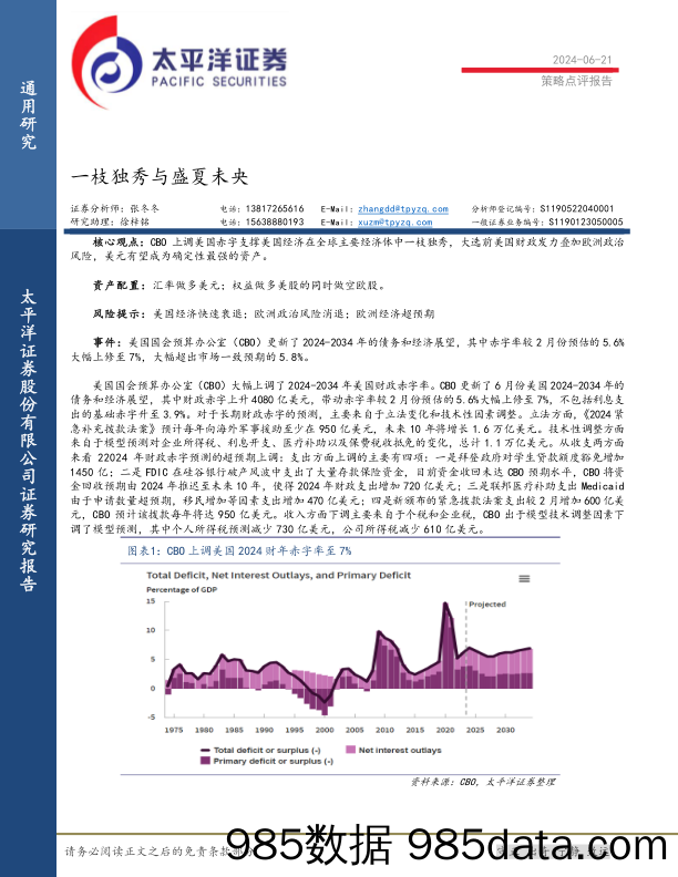 策略点评报告：一枝独秀与盛夏未央_太平洋证券