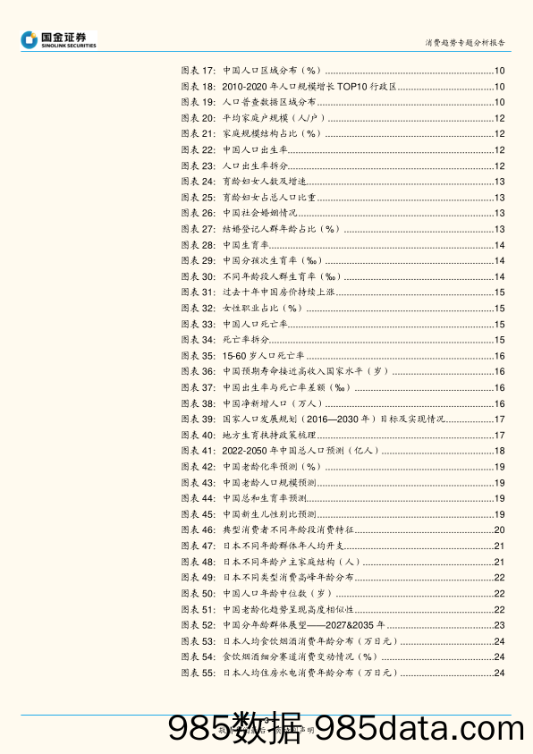 消费趋势专题分析报告：从人口结构展望消费需求变迁_国金证券插图2