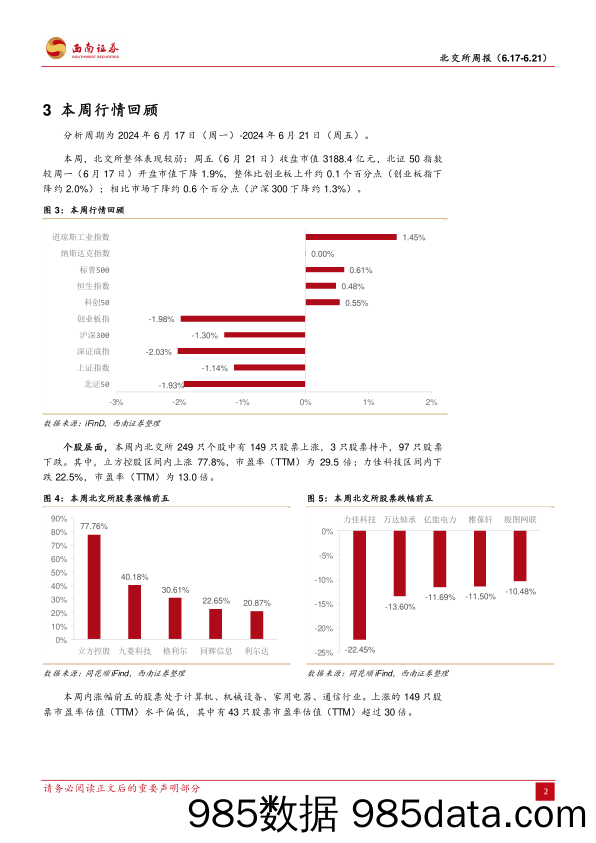 北交所周报：北交所IPO受理恢复，成电光信与太湖远大成功过会_西南证券插图4