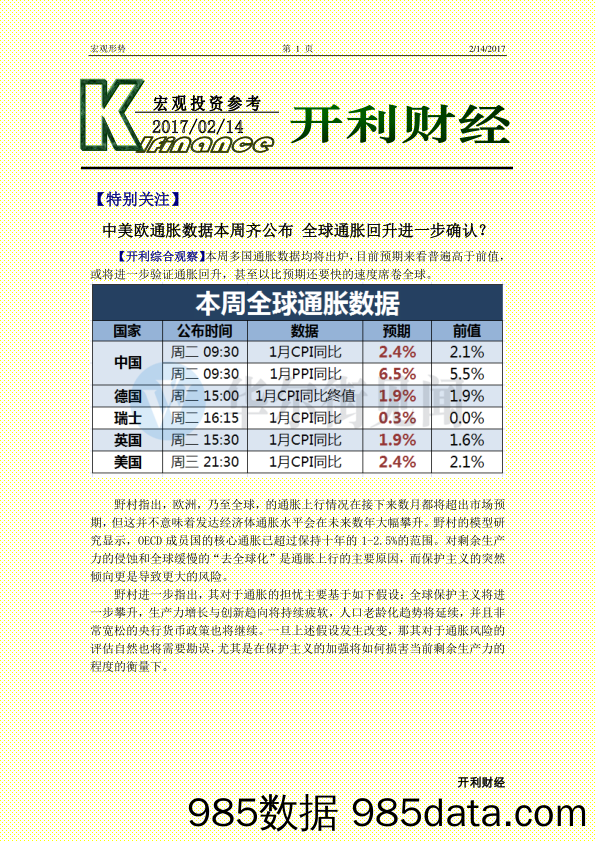 宏观投资参考_龙柏信息