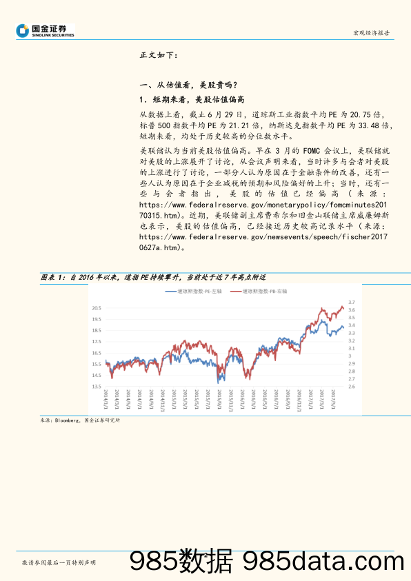 海外宏观周报：从估值看，美股贵吗？_国金证券插图1