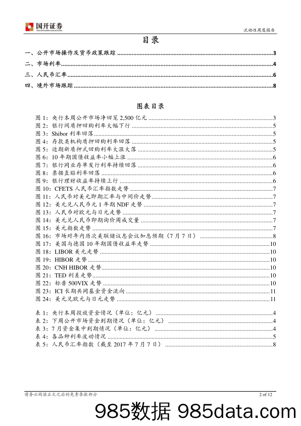 流动性每周观察_国开证券插图1