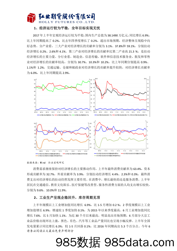 国内宏观半年报：宏观经济半年报和人民币汇率走势分析_弘业期货插图1