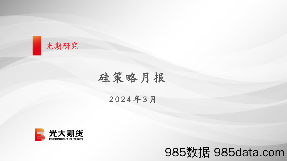 硅策略月报-20240304-光大期货插图