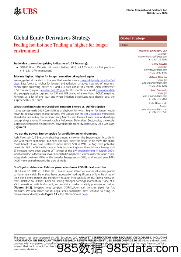 UBS Equities-Global Equity Derivatives Strategy _Feeling hot hot hot Tra...-106747652