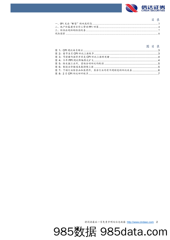 专题报告：被低估的CPI-240309-信达证券插图1