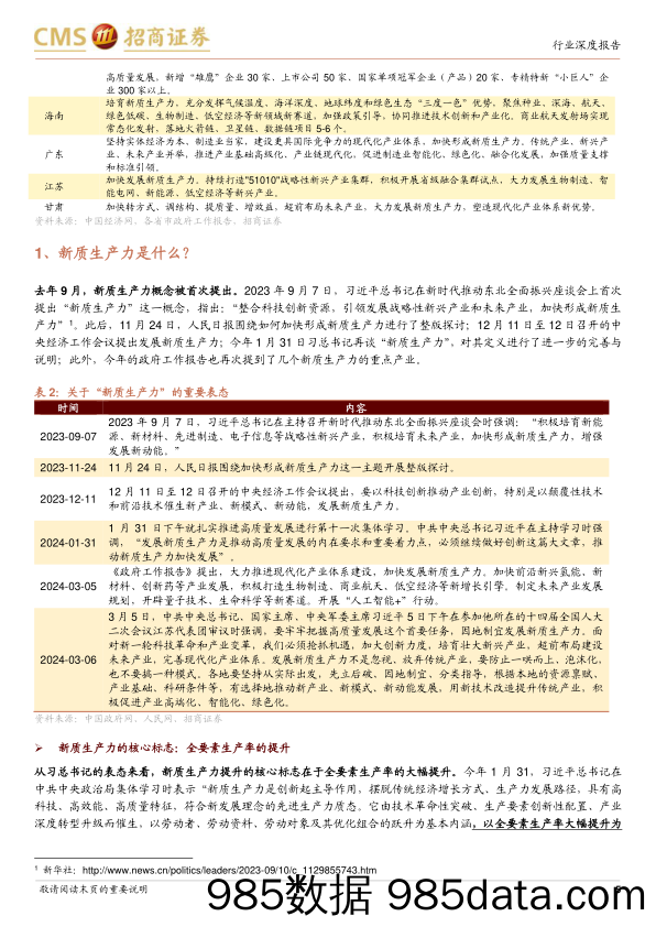 产业趋势和主题投资跟踪系列(二十一)：根据最新定义，应重点关注新质生产力的哪些方向？-240310-招商证券插图4