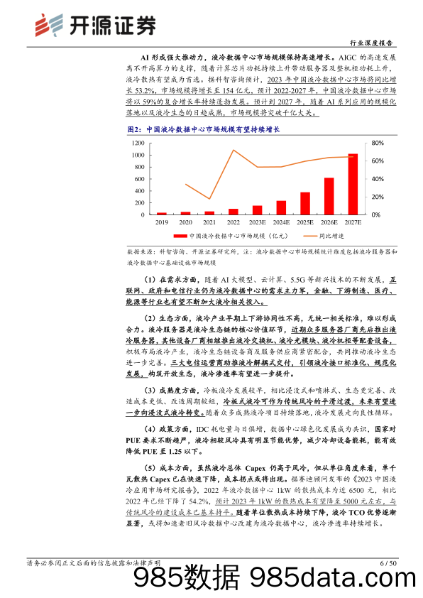 通信行业深度报告：AI热浪起，液冷迎来黄金时代-240311-开源证券插图5