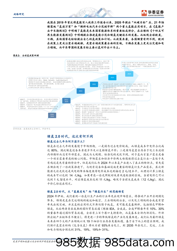 战略深度研究-能源转型系列报告：氢能的2.0时代到来-240317-华泰证券插图3