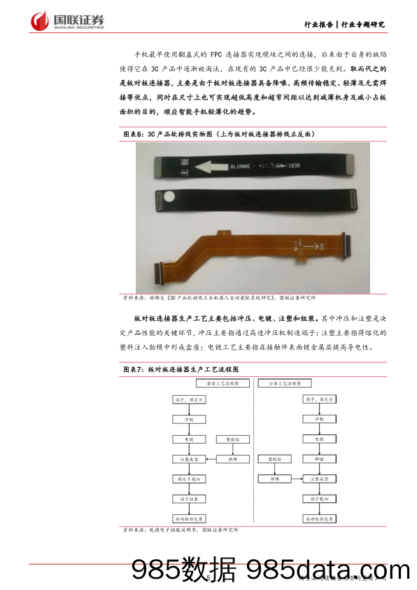 汽车行业专题研究：如何看待手机板对板连接器国产化趋势？-240317-国联证券插图3