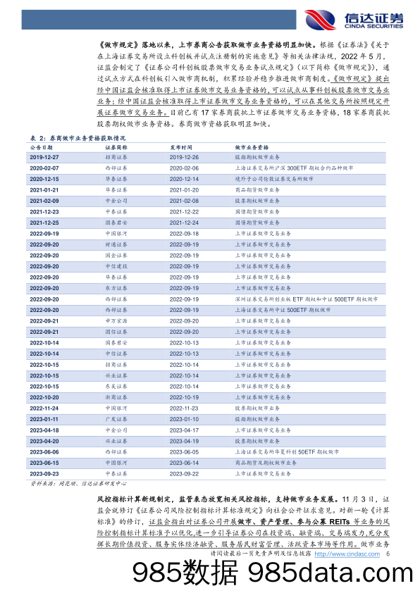 非银金融行业优质头部机构养成系列研究(一)：做市业务前景探析，券商杠杆要去哪-240319-信达证券插图5