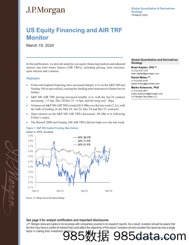 JPMorgan-US Equity Financing and AIR TRF Monitor March 19, 2024-107124748