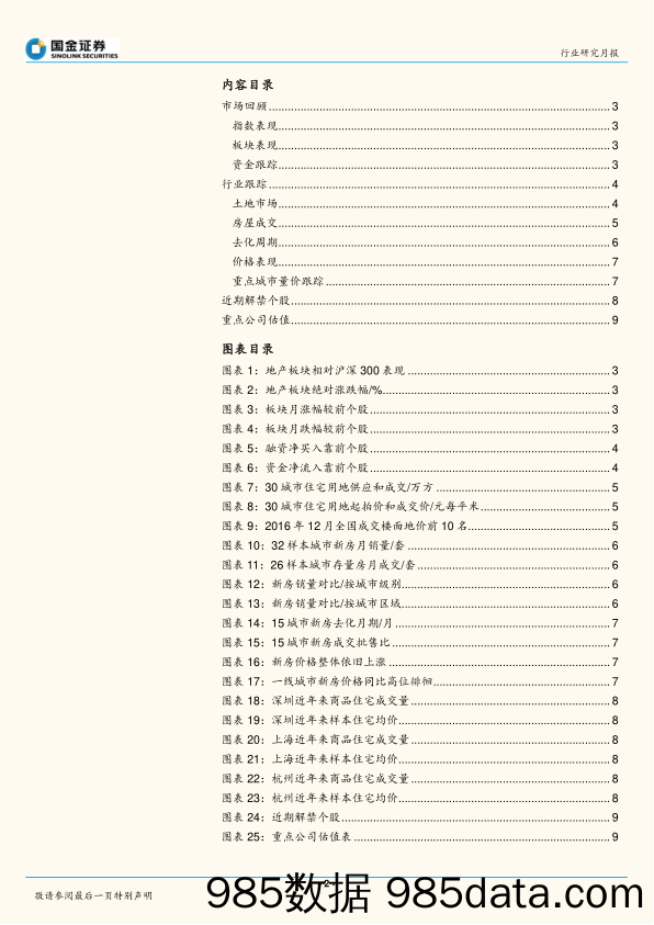 2017年1月房地产研究月报：销售略超预期、1月不悲不喜_国金证券插图1