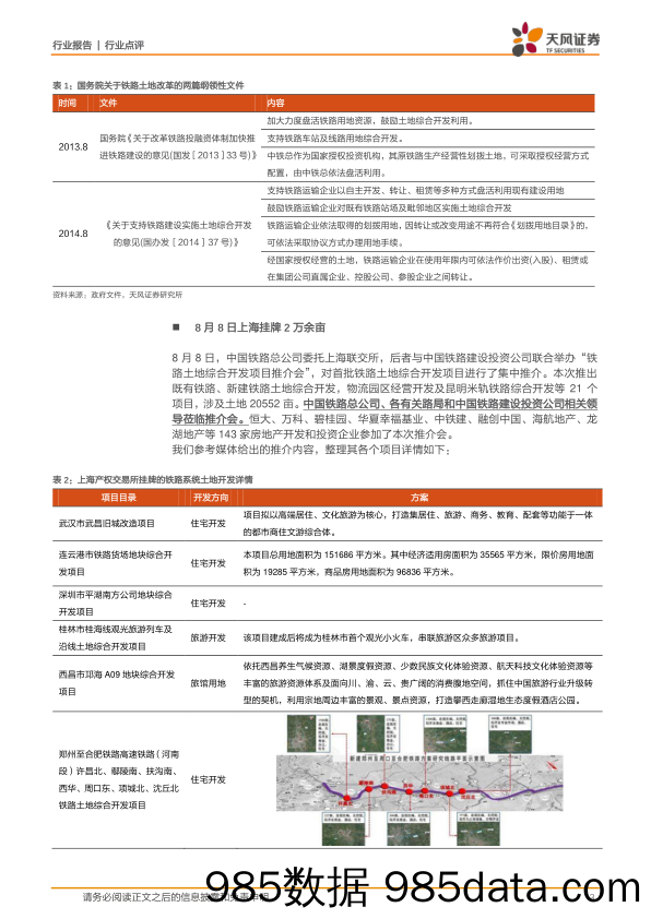 交通运输行业点评：改革列车加速行驶，土地或成铁改突破口！_天风证券插图2