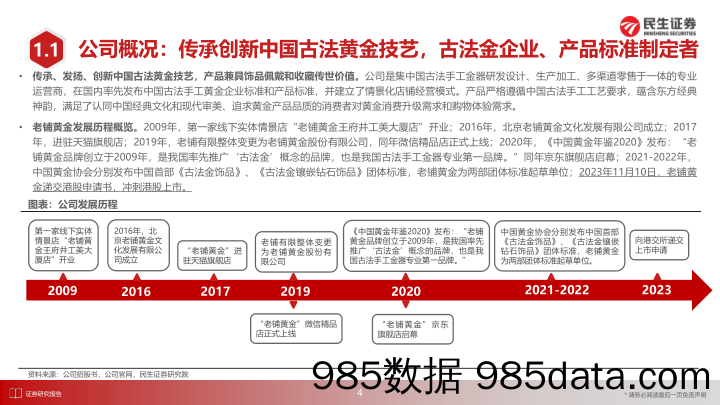 商贸社服：“庖丁解牛”拆析招股书（二十）-老铺黄金：秉持高端定位，中国古法手工金器专业第一品牌-20240122-民生证券插图4