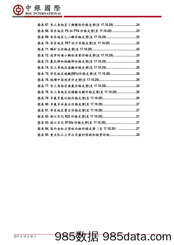 化工行业周报：油价持续上涨，关注烧碱、农药、三季报等行情_中银国际插图4