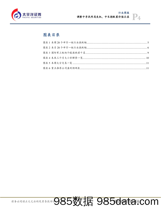 国防军工行业周报：调整中寻找布局良机，中长期配置价值凸显_太平洋插图3