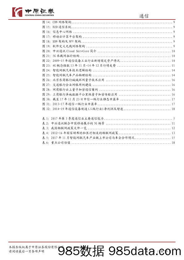 通信行业18年年度策略：代际演进加速进行时，万物互联正在开启_中原证券插图2