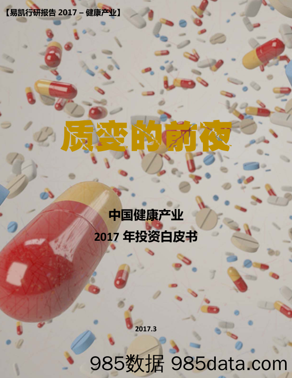 中国健康产业2017年投资白皮书_国海证券