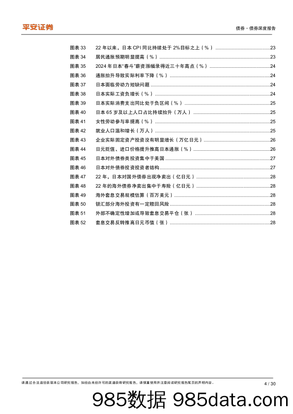 债券深度报告-日本货币政策四十年：再通胀探索与自救之路-240416-平安证券插图3